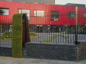 Plymouth Art Weekender Installation using turf