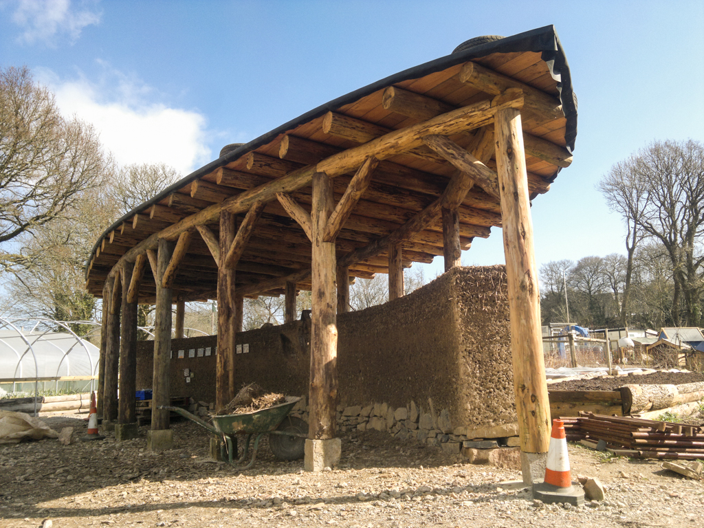 LandWorks Timeline land-art sculpture work in progress